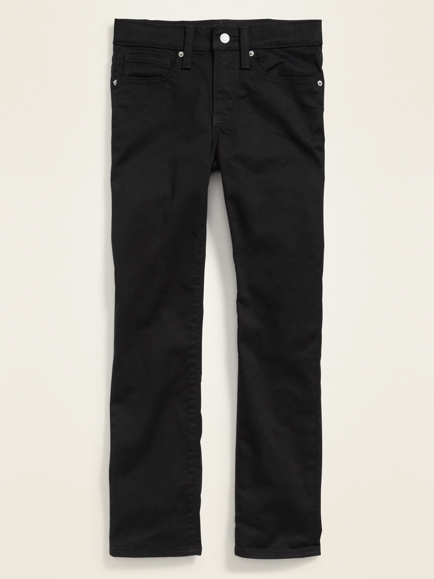 Джинсы Old Navy Slim 360° Stretch Jeans для мальчиков, цвет: Чёрный — фото 5