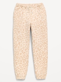 Image number 1 showing, Favorite Fleece High-Waisted Jogger Sweatpants for Girls