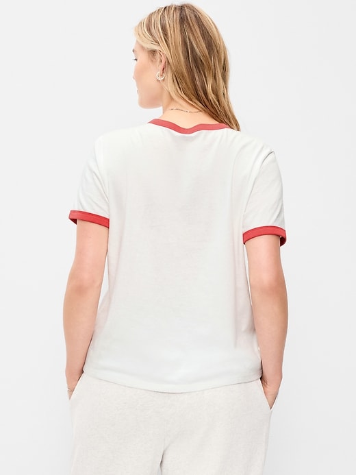Image number 5 showing, Graphic Ringer T-Shirt
