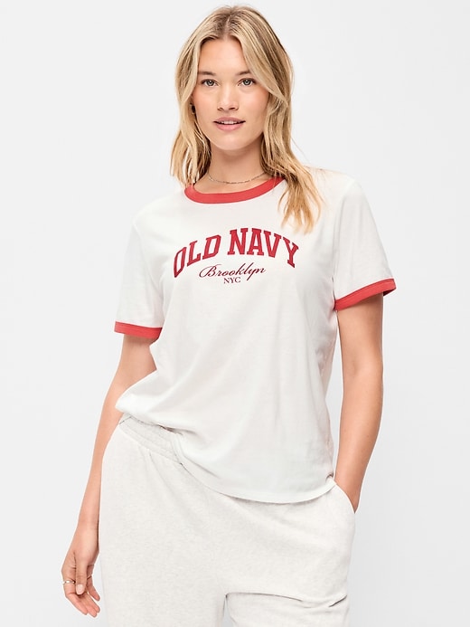 Image number 4 showing, Graphic Ringer T-Shirt