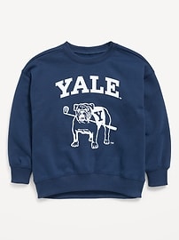 Image number 1 showing, College Oversized Graphic Tunic Sweatshirt for Girls