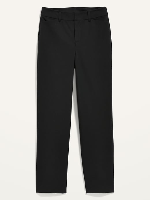 Image number 5 showing, High-Waisted Pixie Straight Pants