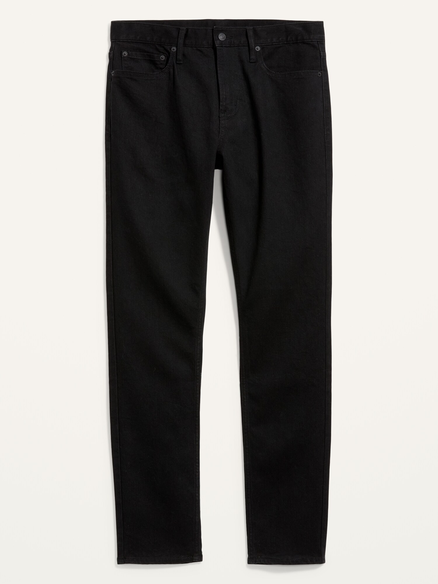 Мужские джинсы Old Navy Slim Built-In-Flex, цвет: Чёрный — фото 4