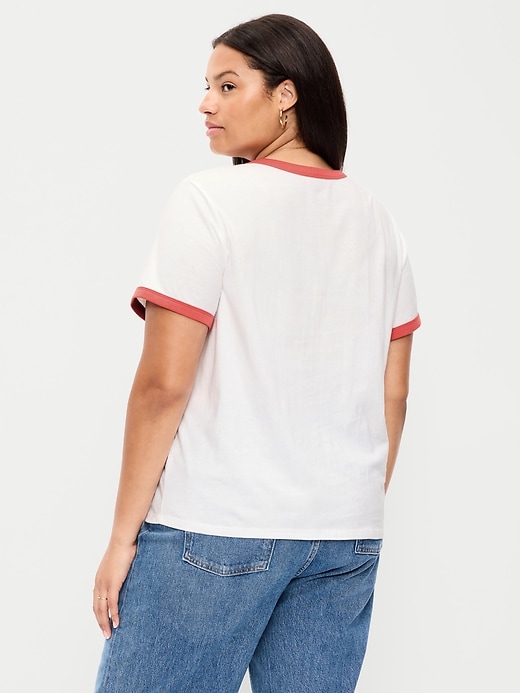 Image number 7 showing, Graphic Ringer T-Shirt