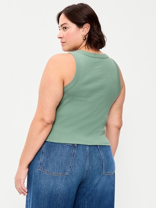 Image number 8 showing, Snug Crop Tank Top