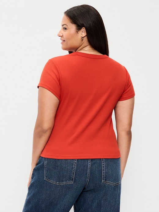 Image number 7 showing, Snug Crop T-Shirt