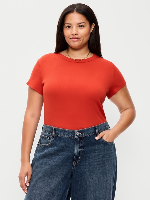 Image number 6 showing, Snug Crop T-Shirt