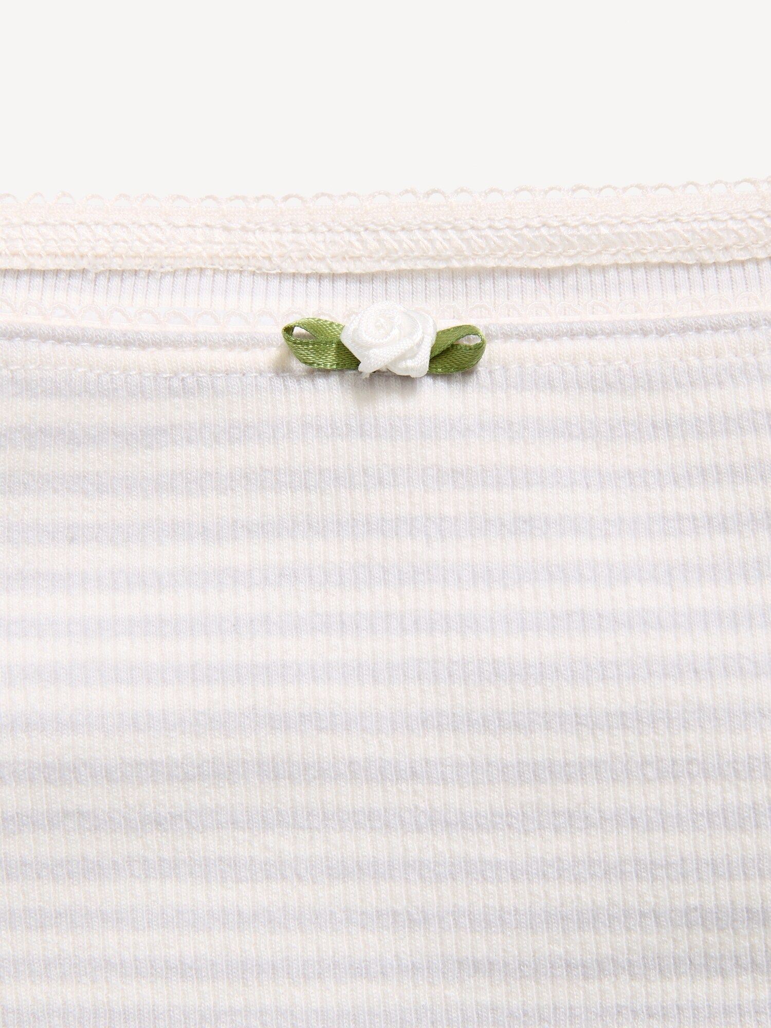 Топ Old Navy Fitted Off-Shoulder Ribbed Top для девочек, цвет: Серый — фото 2