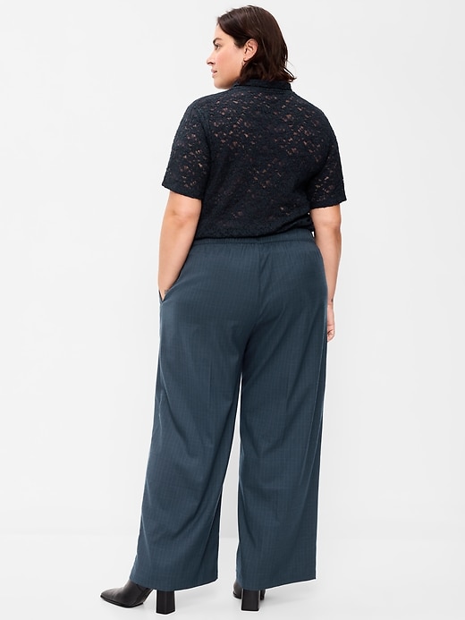 Image number 9 showing, High-Waisted Wide-Leg Trouser