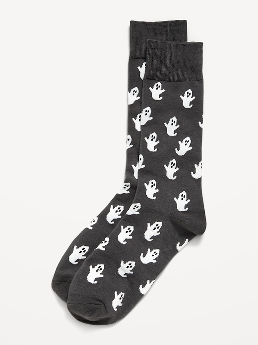 Image number 1 showing, Printed Novelty Socks for Men