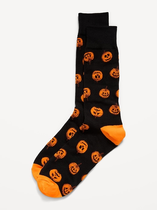 Image number 1 showing, Printed Novelty Socks for Men