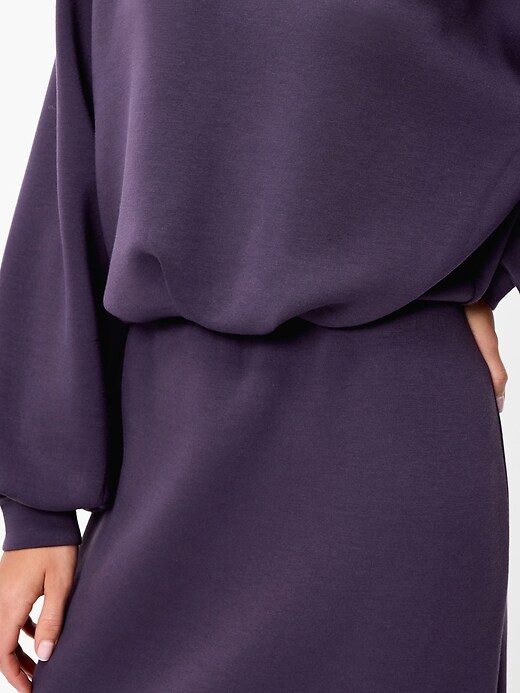 Image number 4 showing, Bounce Fleece Bubble-Hem Sweatshirt
