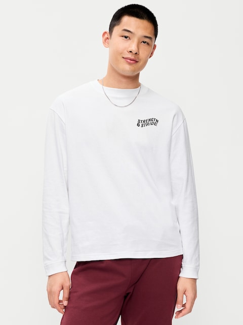 Lived-In Pro Long-Sleeve Graphic T-Shirt