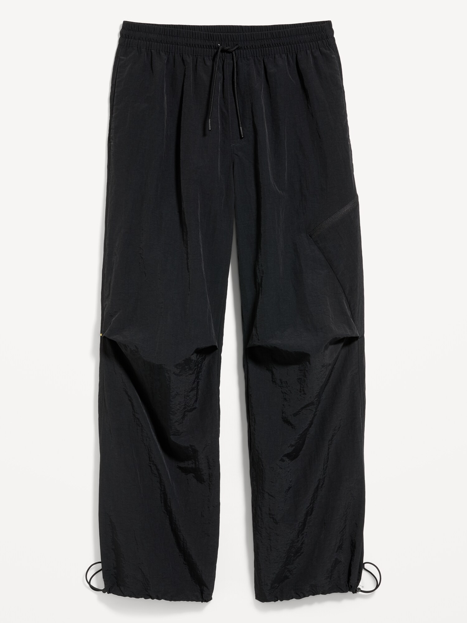 Мужские брюки Old Navy Baggy Tech Cargo Jogger, цвет: Чёрный — фото 3