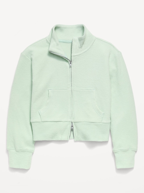 CozePlush 2-Way-Zip Jacket for Girls