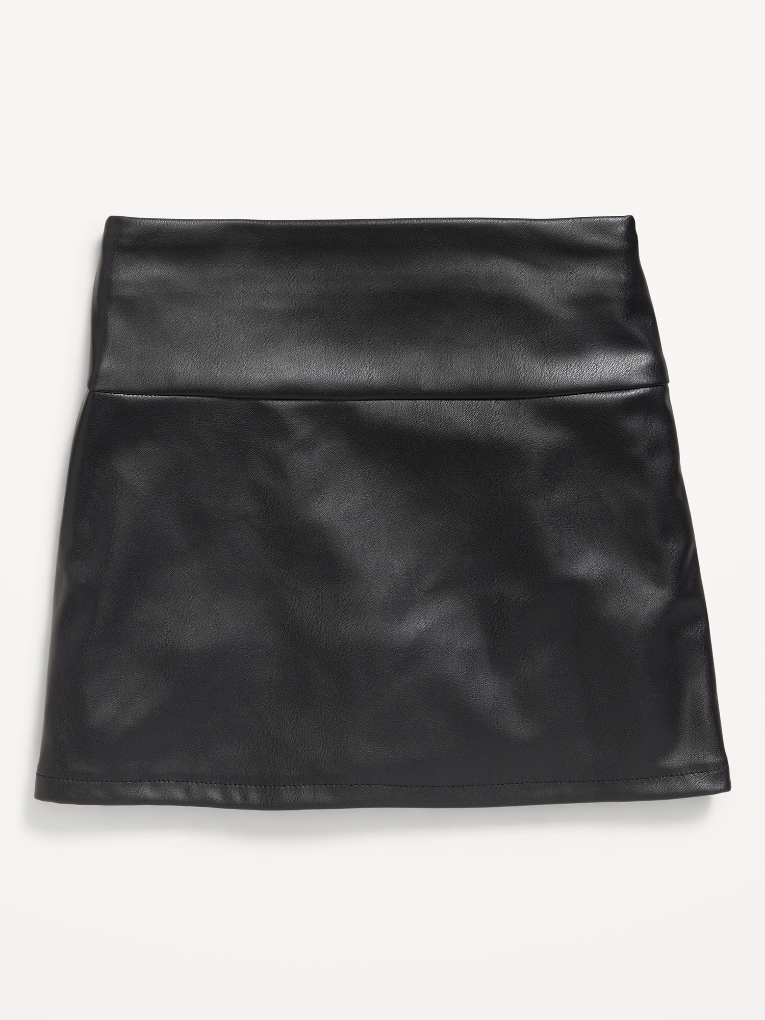 Faux-Leather Skirt for Girls