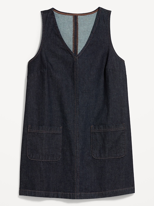 Image number 6 showing, Patch Pocket Denim Mini Dress