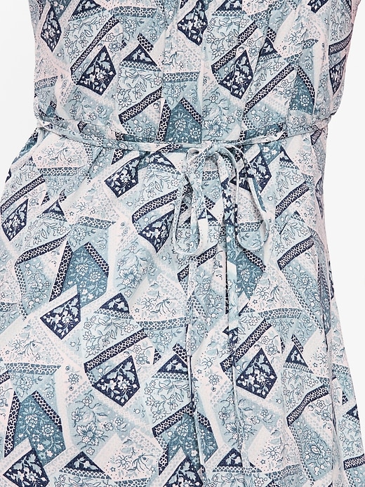 Image number 5 showing, Fit & Flare Tie-Back Asymmetrical Midi Dress