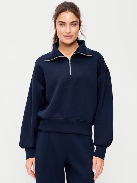 Bounce Fleece Half-Zip Pullover Sweatshirt