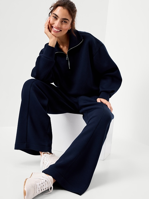Image number 3 showing, Bounce Fleece Half-Zip Pullover Sweatshirt