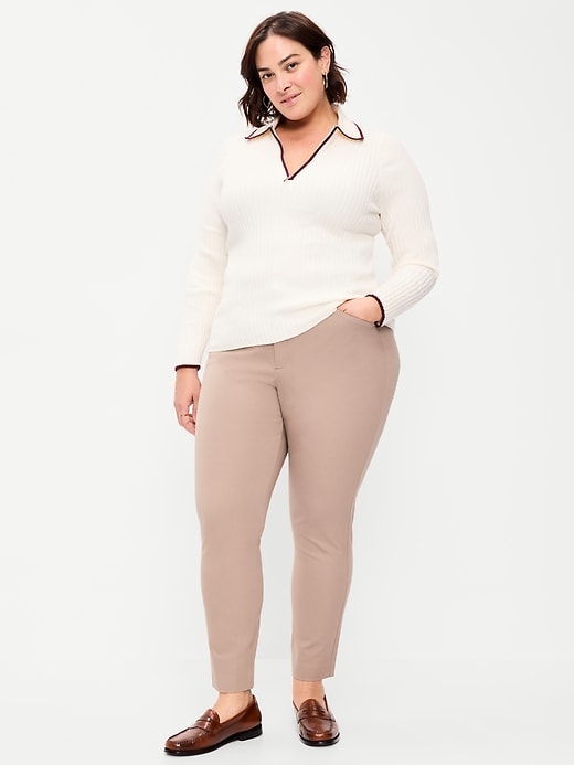 Image number 8 showing, High-Waisted Pixie Skinny Ankle Pants