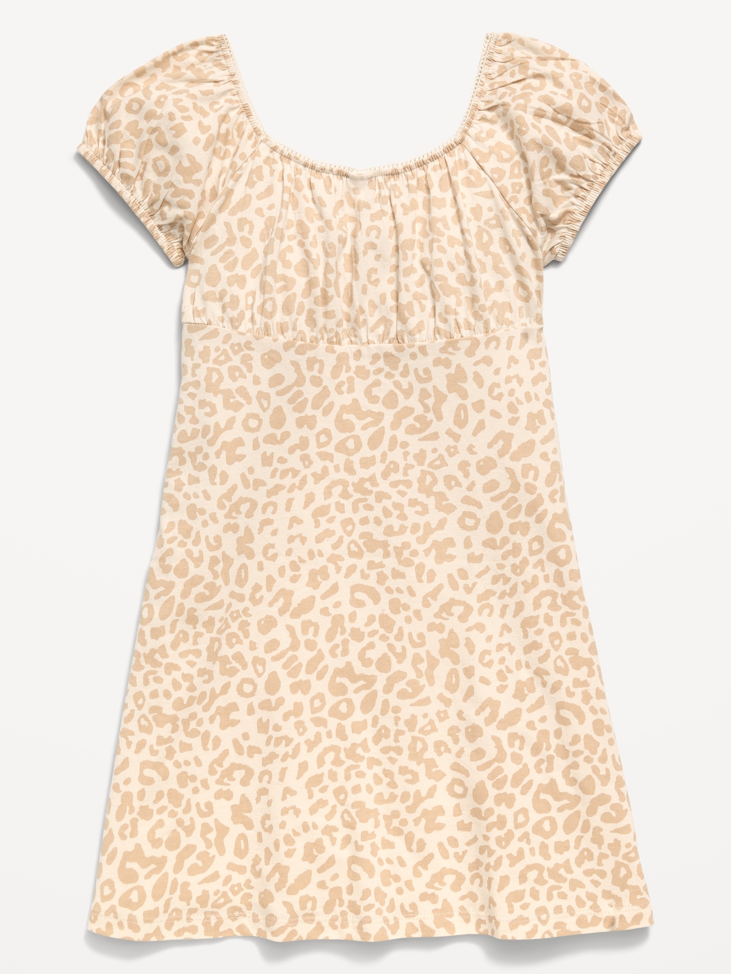 Printed Fit and Flare Dress for Girls