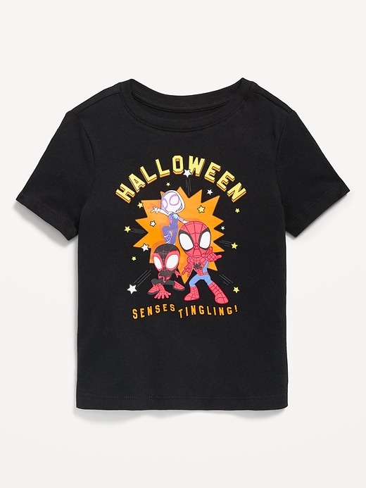 Image number 1 showing, Marvel™ Spider-Man Unisex Graphic T-Shirt for Toddler