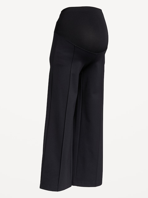 Maternity Full-Panel Stevie Wide-Leg Pants