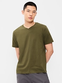 Image number 1 showing, V-Neck T-Shirt
