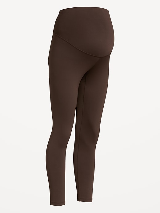 Image number 2 showing, Maternity Full-Panel StudioSmooth 7/8 Leggings