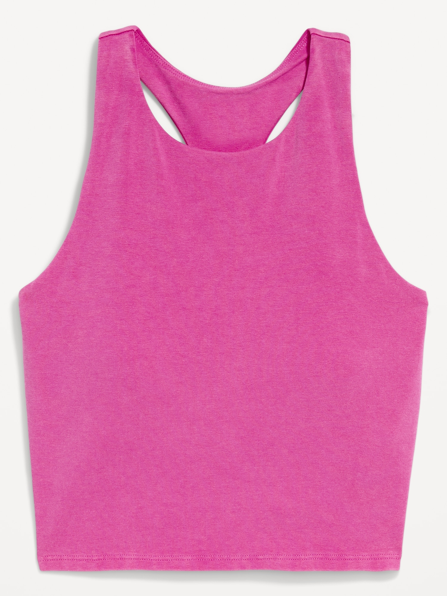 Light Support PowerChill High-Neck Racerback Sports Bra