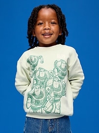 Image number 1 showing, Old Navy x Pixar Toy Story Oversized Graphic Sweatshirt for Toddler Boys