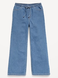 Image number 4 showing, Pull-On Super Baggy Wide-Leg Denim Jeans for Girls