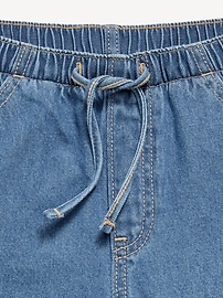 Image number 5 showing, Pull-On Super Baggy Wide-Leg Denim Jeans for Girls