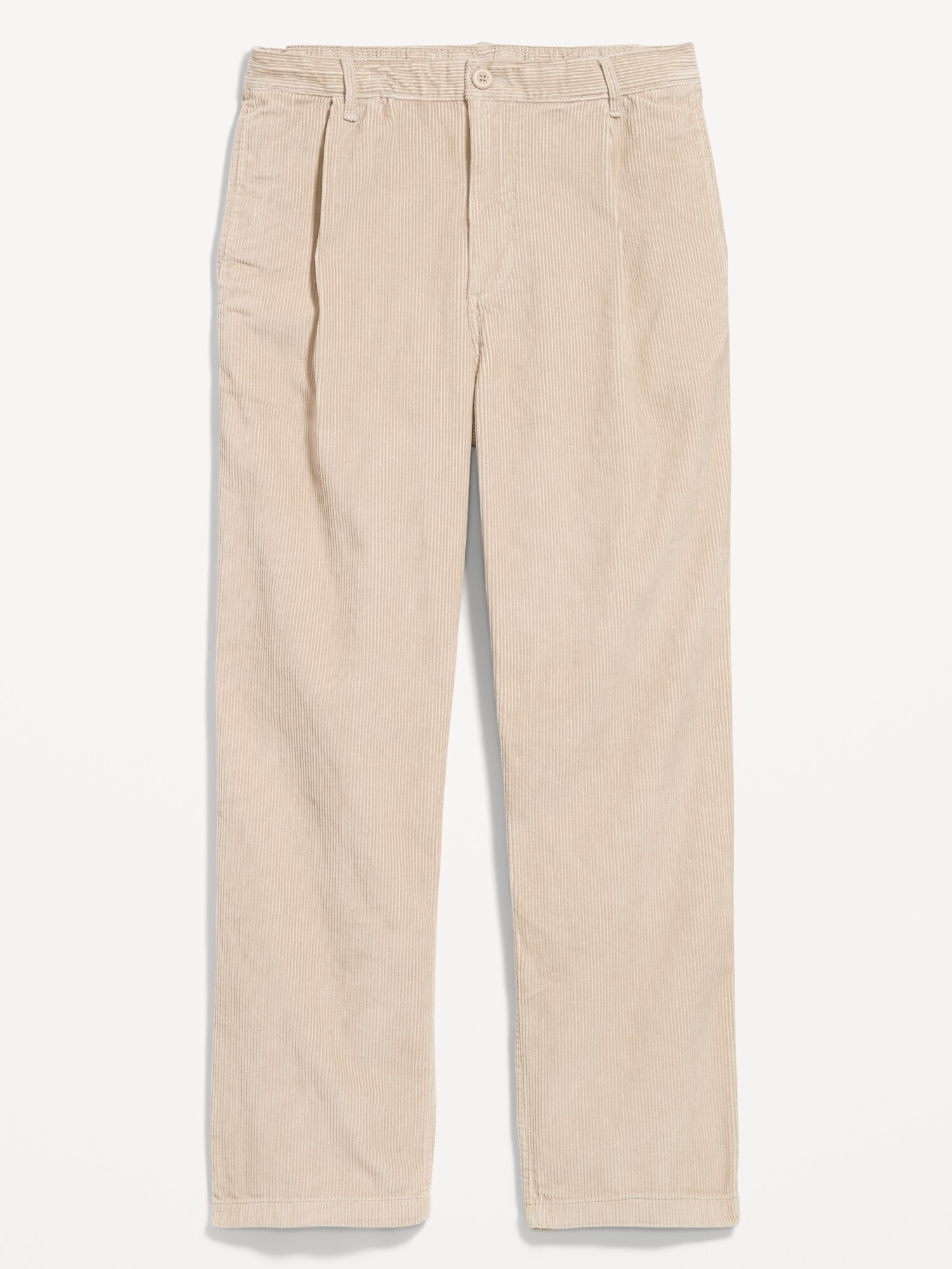 Мужские брюки Old Navy 90's Loose Corduroy, цвет: Серо-бежевый — фото 5