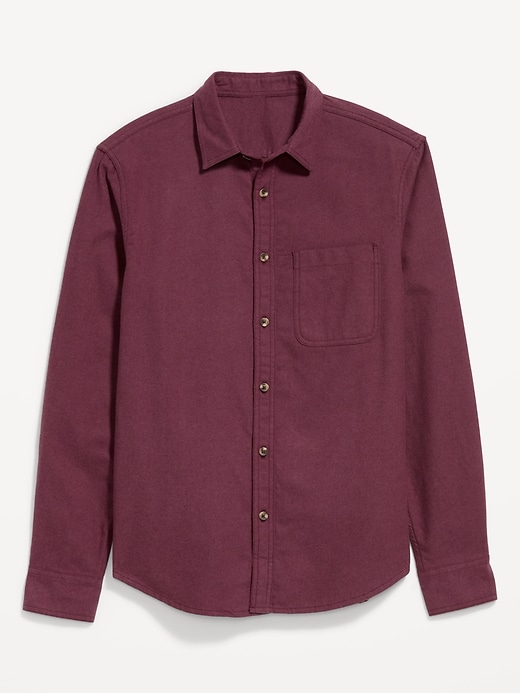 Image number 2 showing, Relaxed Long-Sleeve Flannel Pocket Shirt