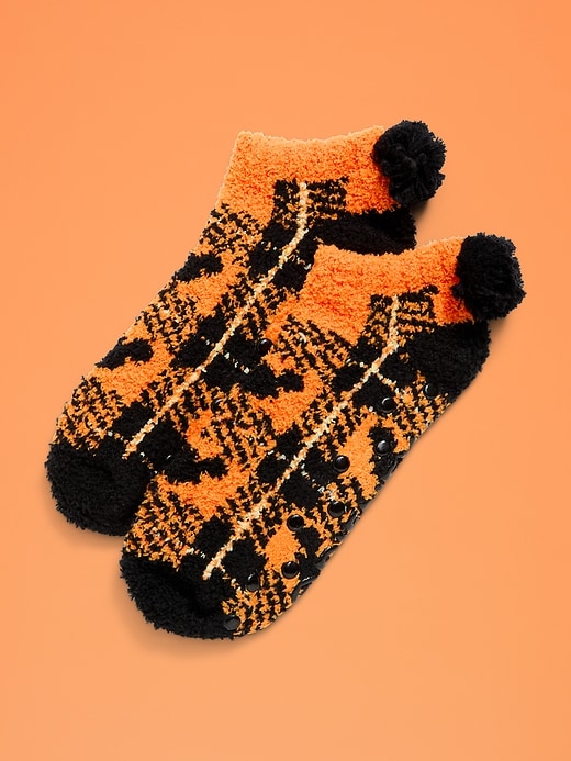 Image number 1 showing, Old Navy x Disney Mickey Mouse Cozy Ankle Socks for Women