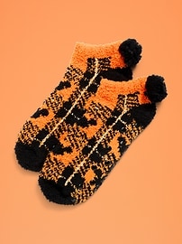 Image number 1 showing, Old Navy x Disney Mickey Mouse Cozy Ankle Socks for Women