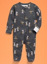 Image number 3 showing, Old Navy x Disney 2-Way-Zip Sleep & Play for Baby