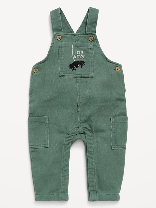 Image number 1 showing, Twill Overalls for Baby