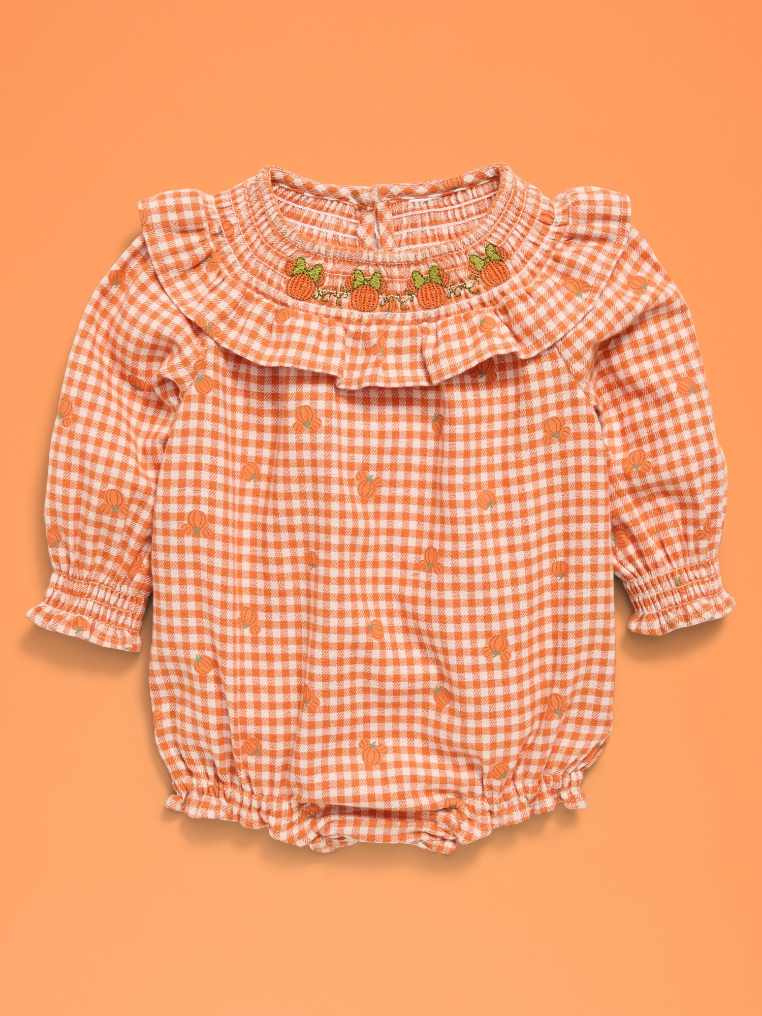 Old Navy x Disney Minnie Mouse Flannel Romper for Baby