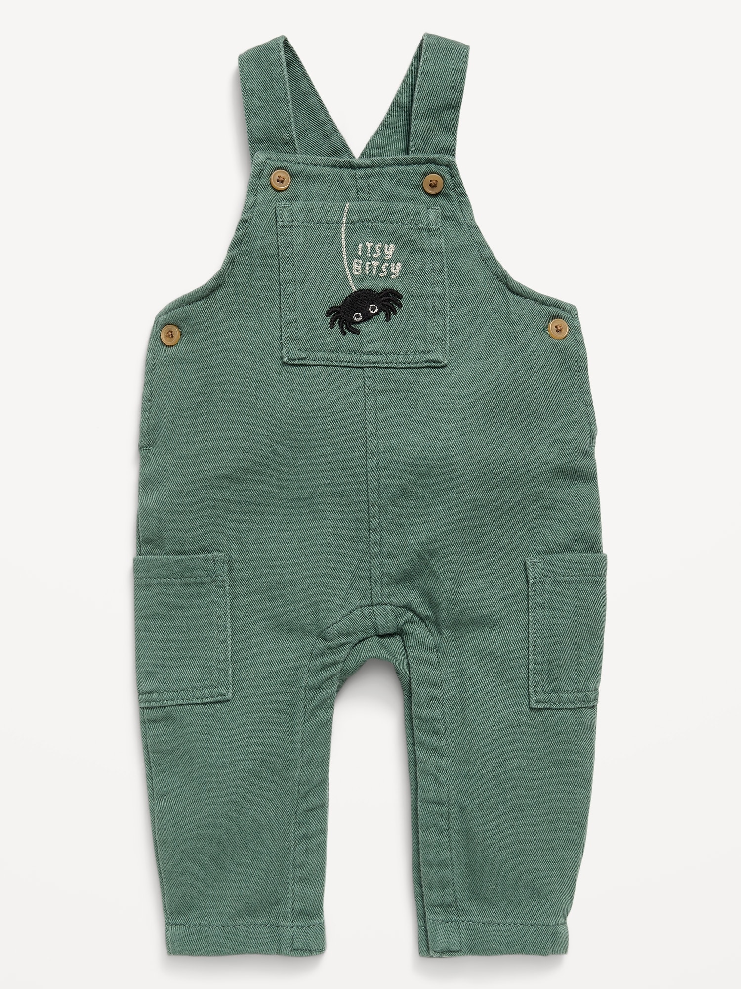 Twill Overalls for Baby