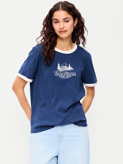 Image number 1 showing, EveryWear Crew-Neck T-Shirt