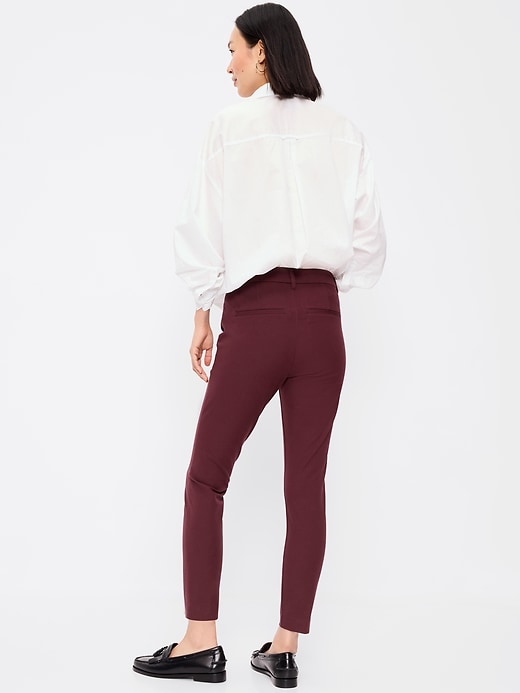 Image number 3 showing, High-Waisted Pixie Skinny Ankle Pants