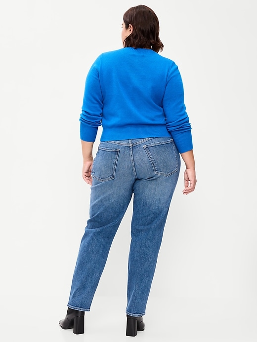 Image number 2 showing, High-Waisted OG Straight Ankle Jeans