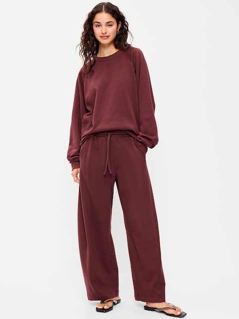 Mid-Rise SoComfy Barrel Sweatpants