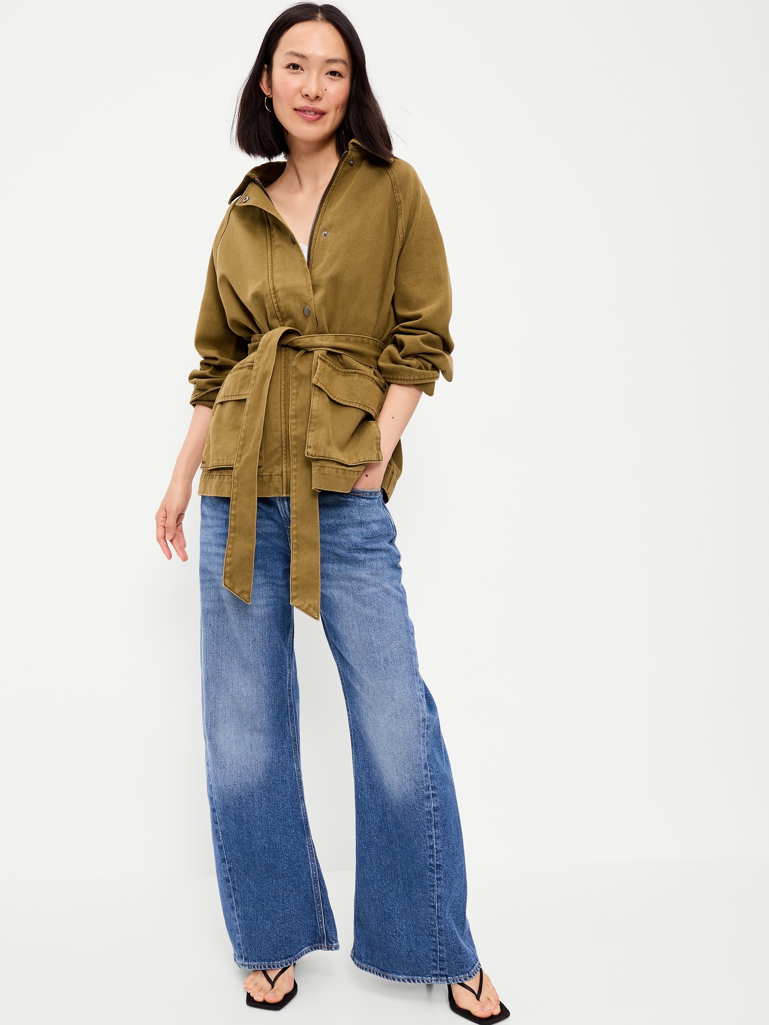 Belted Utility Jacket