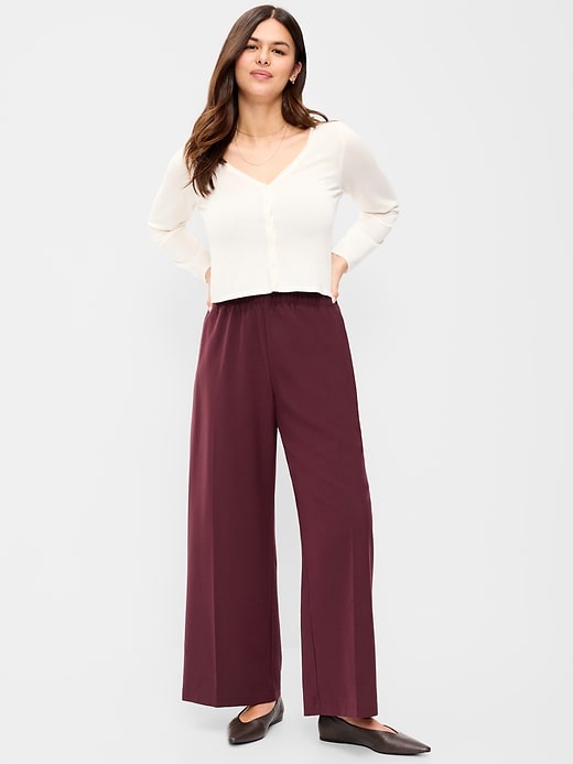 Image number 6 showing, High-Waisted Billie Wide-Leg Trouser