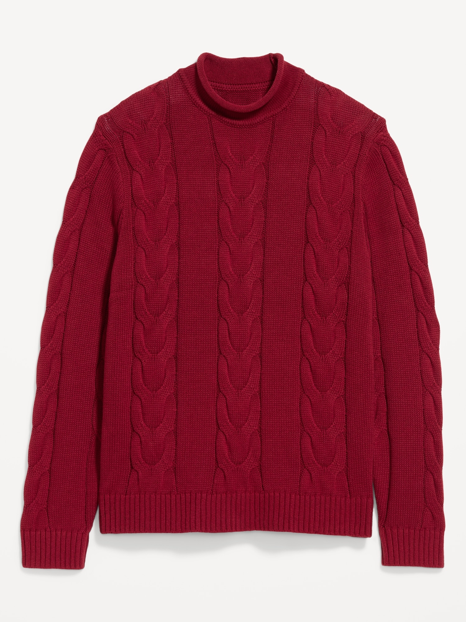 Loose Cable-Knit Sweater