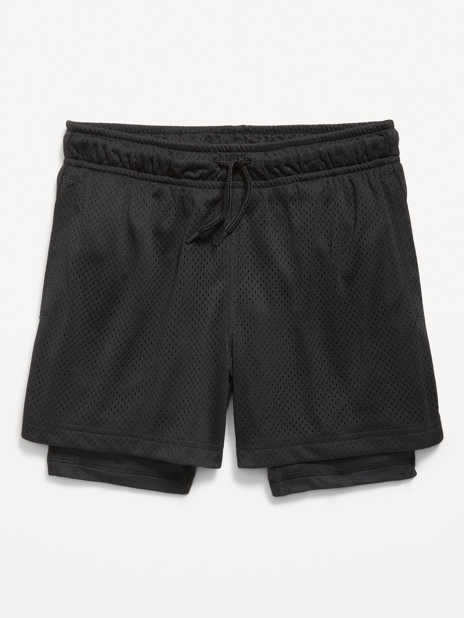 2-In-1 Mesh Performance Shorts for Boys